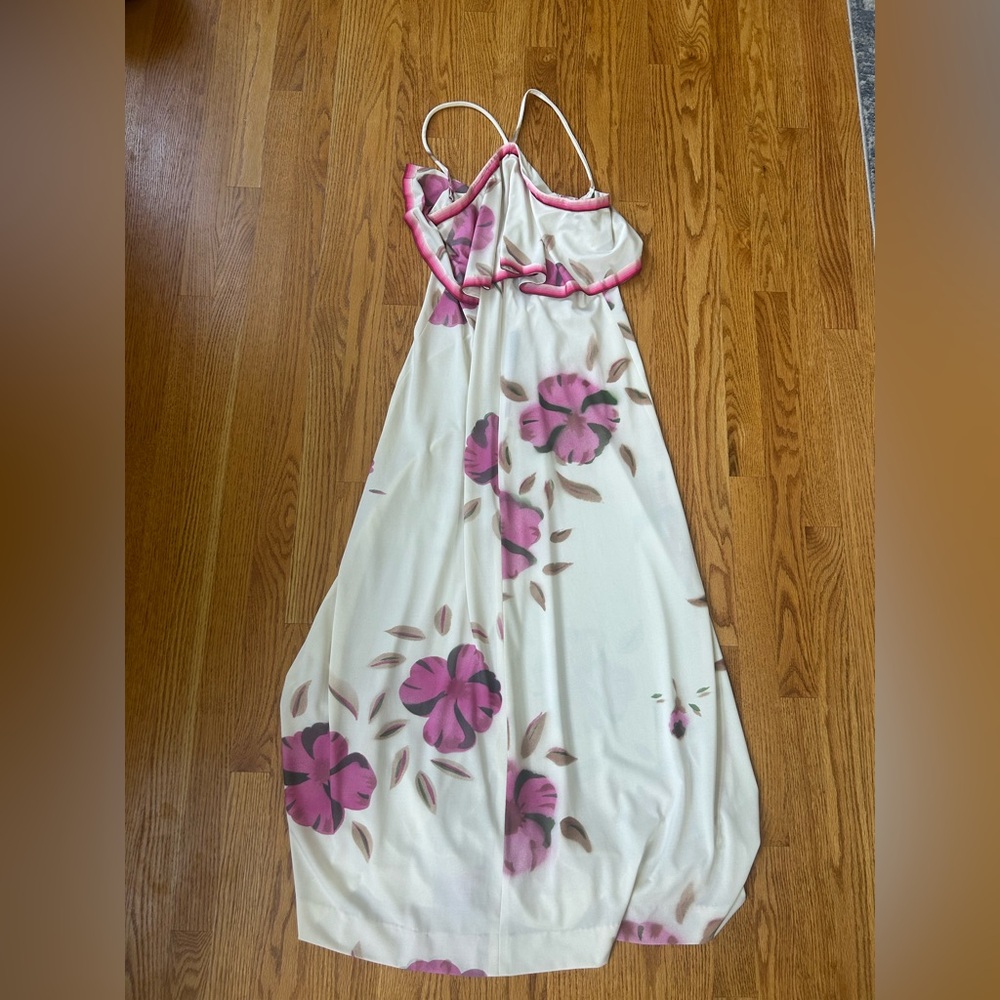 Vintage Floral Maxi Dress